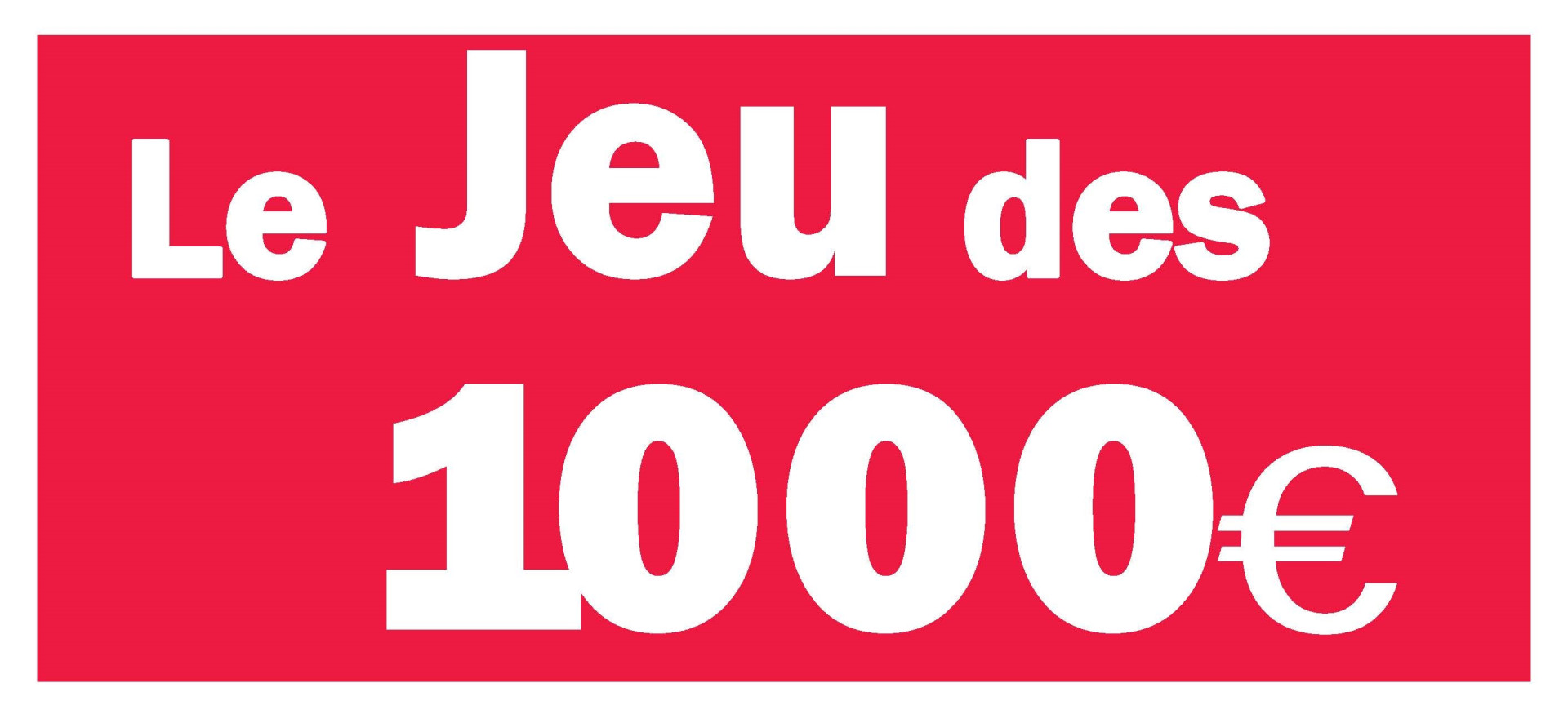 logo jeu des 1000€